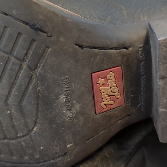 Vintage Tony Lama Square Toe Boots - Picture 12 of 13